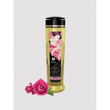Shunga Aphrodisia Massage Oil, Rose - Amorana
