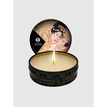 Shunga Massage Scented Massage Candle, Vanilla - Amorana