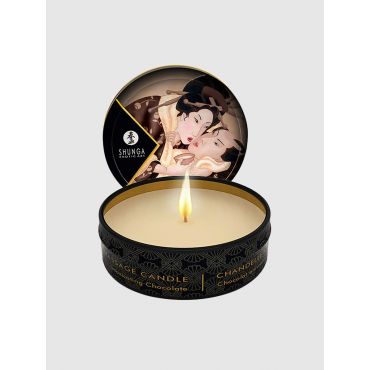 Shunga Massage Scented Massage Candle, Dark chocolate - Amorana