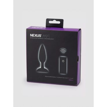 Nexus ACE Remote Control Vibrating Butt Plug - Small Black, Small - Amorana