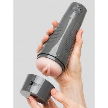 THRUST Pro Tech Realistic Vibrating Masturbator - Amorana