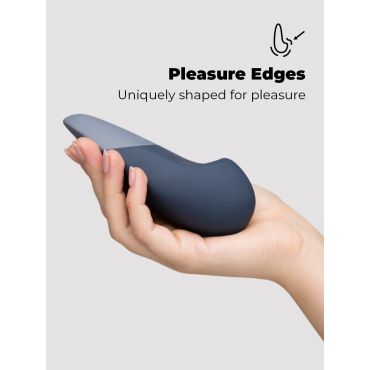 Womanizer Vibe Rechargeable Clitoral Vibrator - Blue, Dark blue - Amorana