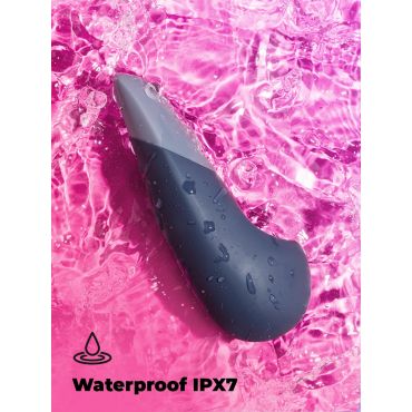 Womanizer Vibe Rechargeable Clitoral Vibrator - Blue, Dark blue - Amorana