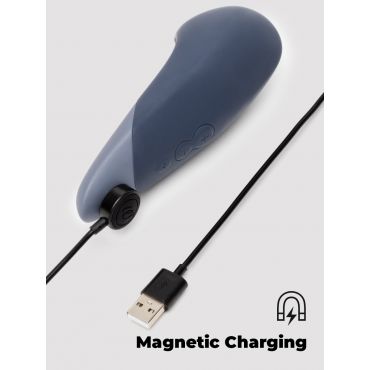 Womanizer Vibe Rechargeable Clitoral Vibrator - Blue, Dark blue - Amorana