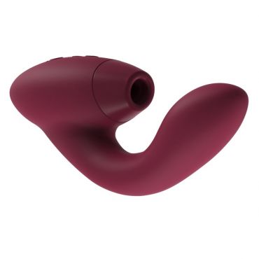 Womanizer DUO G-Spot and Clitoral Stimulator, Bordeaux - Amorana