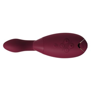 Womanizer DUO G-Spot and Clitoral Stimulator, Bordeaux - Amorana