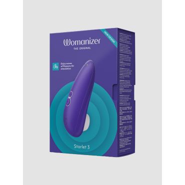 Womanizer Starlet 3 Rechargeable Clitoral Stimulator, Blue - Amorana