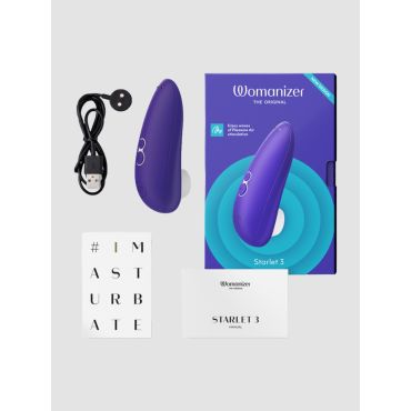 Womanizer Starlet 3 Rechargeable Clitoral Stimulator, Blue - Amorana