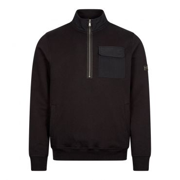 Coaster Half-Zip Sweatshirt - Black