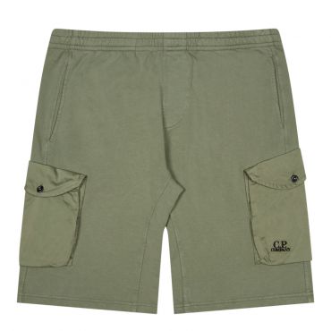 Jersey Cargo Shorts - Agave Green