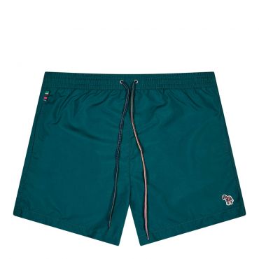 Zebra Swim Shorts - Green