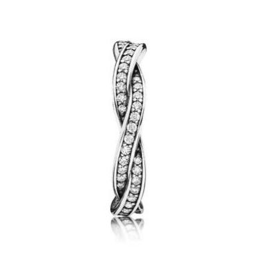 Pandora Pavé Twist of Fate Ring - 56