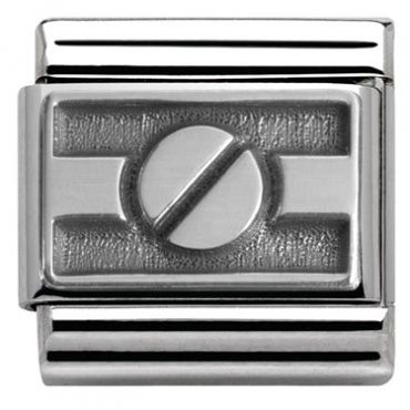 Nomination Screw on the Line Charm - Silver