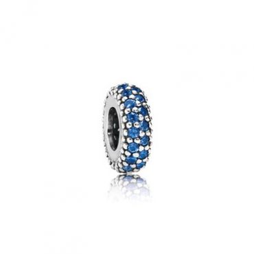 Pandora Blue Pavé Spacer