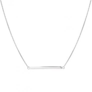 Argento Silver Bar Necklace