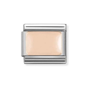 Nomination Rose Gold Plate Engraving Charm