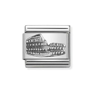 Nomination Silver Colosseum Charm - Stainless Steel