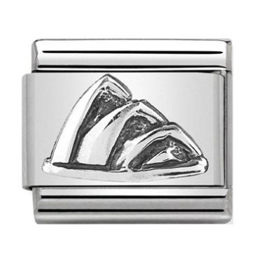 Nomination Sydney Opera House Charm - Stainless Steel