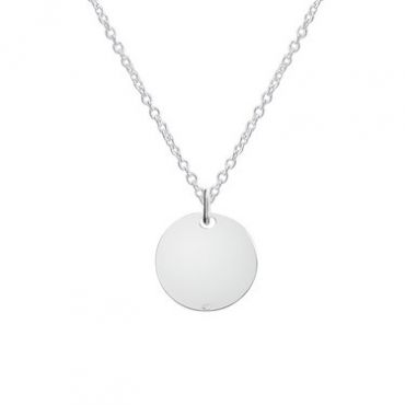 Argento Silver Coin Necklace - 47cm