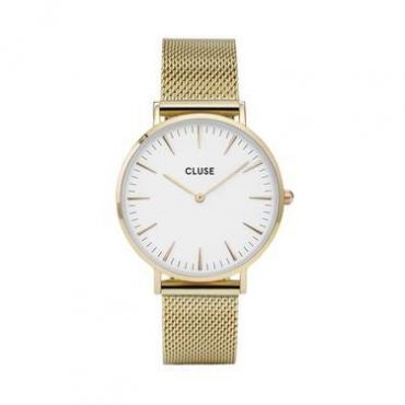 CLUSE La Bohème Gold Mesh Watch
