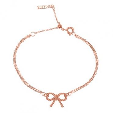 Olivia Burton Rose Gold Bow Bracelet - Rose Gold
