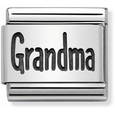 Nomination Silver Grandma Charm