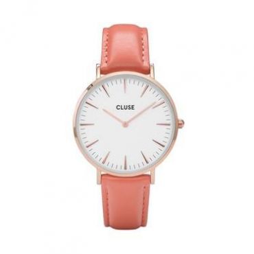 CLUSE La Bohème Rose Gold & Flamingo Watch