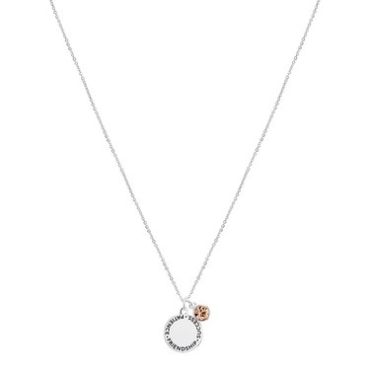 Karma November Birthstone Necklace - Silver
