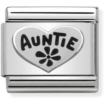 Nomination Silver Auntie Charm