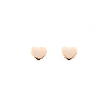 Ted Baker Harly Tiny Heart Gold Stud Earrings