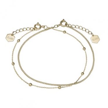 CLUSE Gold Set of Two Fine Bracelets