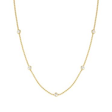 Nomination Bella Bloom Gold Necklace - 44cm