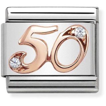 Nomination Rose Gold 50 Charm