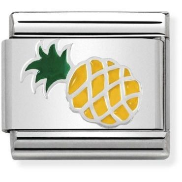 Nomination Pineapple Charm - Stainless Steel