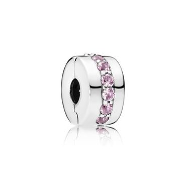 Pandora Pink Shining Path Clip