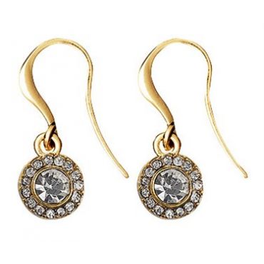 Pilgrim Gold Drop Clementine Earrings