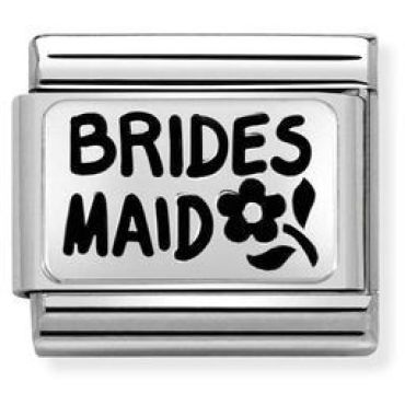 Nomination Silver Bridesmaid Charm