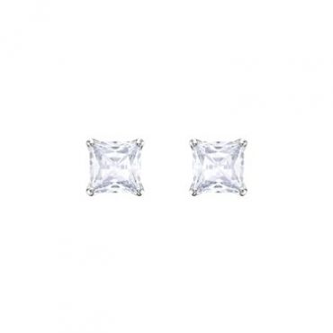 Swarovski Attract Rhodium Earrings