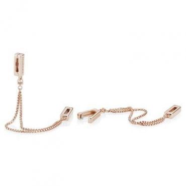 Pandora Rose Gold Reflexions Floating Safety Chain
