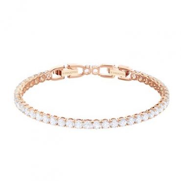 Swarovski Rose Gold Deluxe Tennis Bracelet
