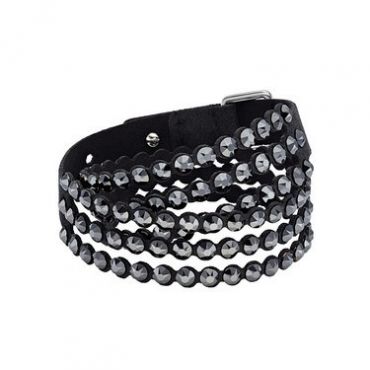 Swarovski Power Slake Black Bracelet - Black