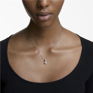 Swarovski Solitaire 7mm Necklace - One Size