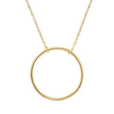 Argento Gold Chapter Carrier Necklace - Gold