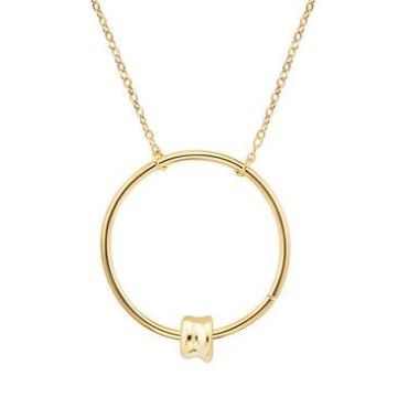 Argento Gold Chapter Spacer Bead Charm - Gold