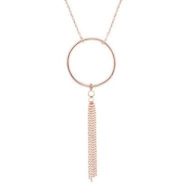 Argento Rose Gold Chain Pendant Charm - Rose Gold