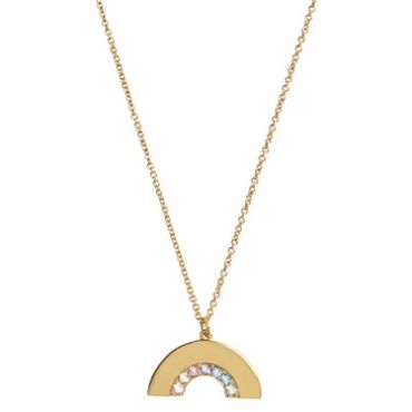 Olivia Burton Gold Rainbow Necklace