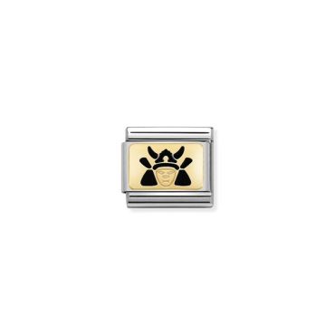 Nomination Gold Samurai Charm