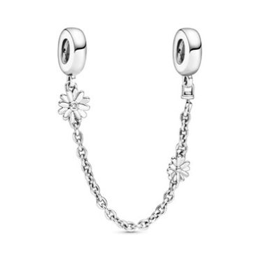 Pandora Daisy Flower Safety Chain - Silver