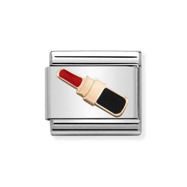 Nomination Rose Gold Lipstick Charm - Stainless Steel