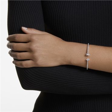Swarovski Attract Silver Cuff